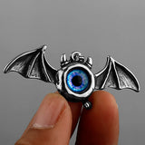 Retro Bat Eye Pendant Unisex 316L Stainless Steel Necklace Jewelry
