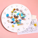 Retro Water Drop Glass Beads for DIY Earrings Necklace