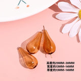 Retro Water Drop Glass Beads for DIY Earrings Necklace