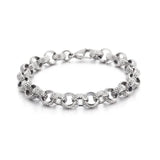 Retro Punk Cross Chain Bracelet