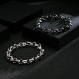 Retro Punk Cross Chain Bracelet