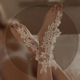 Vintage Lace Rose Anklet Leg Lace Hollowed Out Temptation Anklet