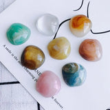 Retro Gradient Amber Round Resin Patch DIY Accessories Material