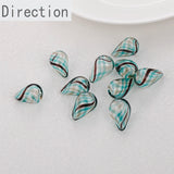 Retro Hollow Glass Ball DIY Ear Jewelry Pendant Material