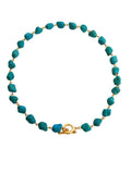 Retro Stone Necklace Choker Exaggerated Clavicle Chain Jewelry