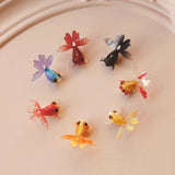 National Goldfish Earrings DIY Pendant Hairpin Jewelry