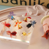 National Goldfish Earrings DIY Pendant Hairpin Jewelry