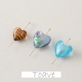 Retro Colored Glaze DIY Beaded Bracelet Necklace Earrings