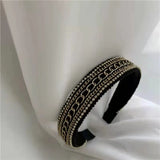Korean Style Retro Pressure Hair Hoop Hair Card Set for Women