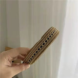 Korean Style Retro Pressure Hair Hoop Hair Card Set for Women