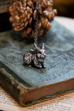 Retro Rabbit Necklace Hare Pendant Jewelry
