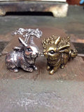 Retro Rabbit Necklace Hare Pendant Jewelry
