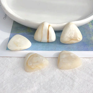 50pcs/lot 22mm Irregular Shape Flatback Beads DIY Jewelry Earring Accessory