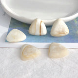 50pcs/lot 22mm Irregular Shape Flatback Beads DIY Jewelry Earring Accessory
