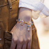 Vintage Xiaoqing Fairy Mori Beaded Bracelet for Women