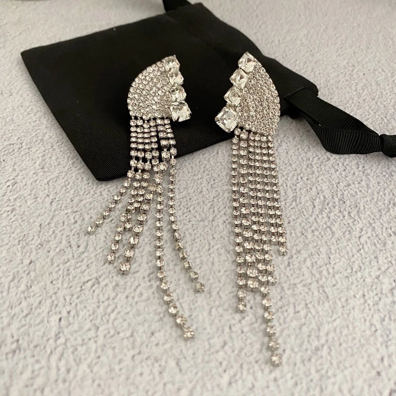 Vintage Tassel Earrings Boho Style Dangle Drop Earrings