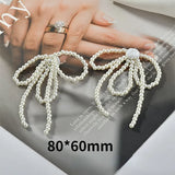 Retro Pearl Tassel Pendant DIY Earrings Hairpin Accessories