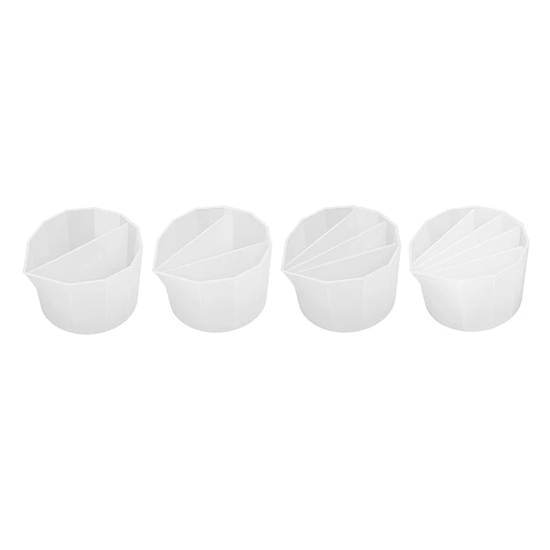 Mixing Cups for Paints, Resin Pouring - Set of 2/3/4/5 Channels