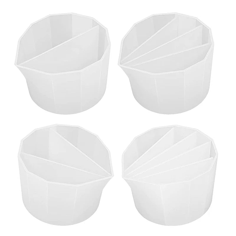 2/3/4/5 Channel Split Mixing Cups - Painting Tools DIY
