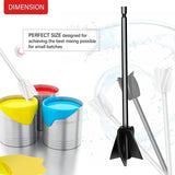 Epoxy Mixer Attachment for Paint Mixer Drill