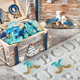 Resin Letter Mold Kit, Silicone for DIY Resin, Epoxy Making Set