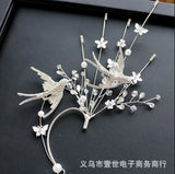 Rhine Elf Earrings Long Tassel Bride Wedding Accessories