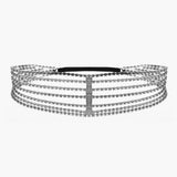 Crystal Multilayer Head Chain Bridal Hair Jewelry Women Headband