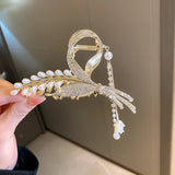 Butterfly Lily of the Valley Tassel Hair Accessory