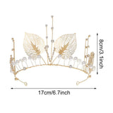 Crystal Butterfly Tiara Princess Headband Wedding Hair Jewelry