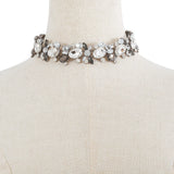 Rhinestone Choker Necklace Chunky Necklace For Women