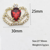 Rhinestone Crown Hair Bow Wedding DIY Craft Supplies
