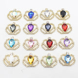 Rhinestone Crown Hair Bow Wedding DIY Craft Supplies