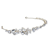 Crystal Rhinestone Headband Crown Bridal Tiara Hairpiece