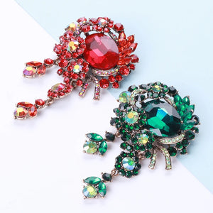 Vintage Rhinestone Large Pin Brooch