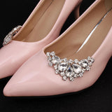 Rhinestone Crystal Shoe Clips Wedding Boots Charms Jewelry Decor