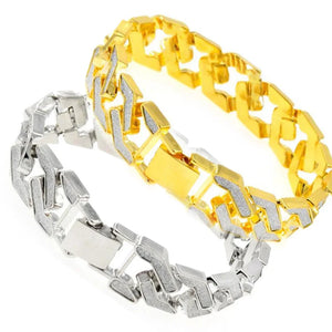 Cuban Bracelet Iced Out Link Chain Hip Hop CZ Rapper Bling Luxur Bracelet