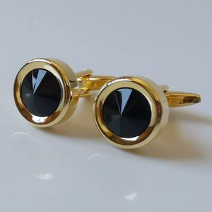 High-end Rhinestone Cufflinks for Men French Shirts Business Banquet