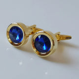 High-end Rhinestone Cufflinks for Men French Shirts Business Banquet