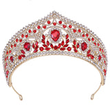 Rhinestone Flower Crown Bridal Tiaras Wedding Hair Accessories