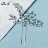 Rhinestone Flower Hair Pins for Women Bridal Wedding Hair Accessories