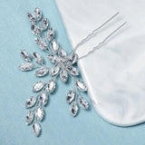 Rhinestone Flower Hair Pins for Women Bridal Wedding Hair Accessories