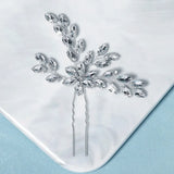 Rhinestone Flower Hair Pins for Women Bridal Wedding Hair Accessories