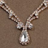 Ethnic Style Rhinestone Forehead Pendant Headwear Women Brow Decorations