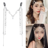 Crystal Fairy Halloween Headdress Bridal Wedding Hair Accessories