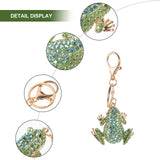 Frog Rhinestone Keychain for Women