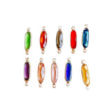 Rhinestone Glass Plated Strip Eardrop Earring Accessories