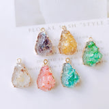 Rhinestone Eardrop Earring Accessories DIY 4pc