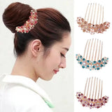 Rhinestone Hair Clip for Women Hair Comb Hairpin Hair Holders