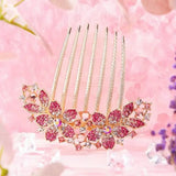 Rhinestone Hair Clip for Women Hair Comb Hairpin Hair Holders
