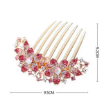 Rhinestone Hair Clip for Women Hair Comb Hairpin Hair Holders